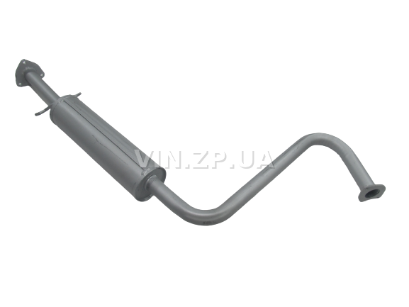 Резонатор Ланос, Сенс 1.3-1.6 с 1997г под фланец ВСК двойная прокатка швов OEM 96182255 (59843)