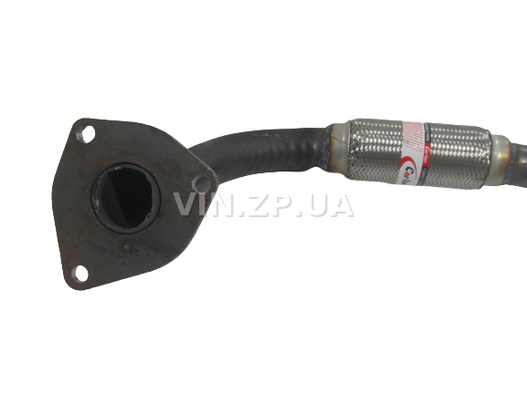 Труба приемная Ланос 1.5, Сенс 1.5, седан, хетчбэк ВСК с гофрой OEM 96352212 (59846) 2