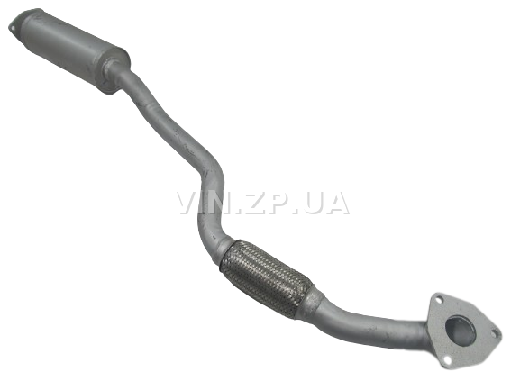 Труба приемная Лачетти 1.4i-1.6i ВСК с гофрой OEM 96490131 (59849)