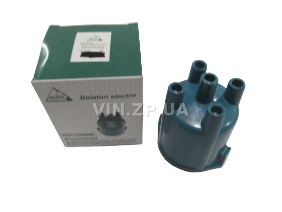 Крышка распределителя зажигания трамблера BALATON ВАЗ 2101, 2102, 2103, 2104, 2105, 2106, 2107, 2121, 21213, 2120, (38.3706) 1