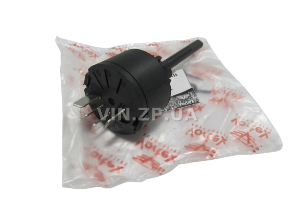Выключатель оборотов печки ВАЗ 2108, 2109, 21099, Таврия 1102, 1103 VORTEX 3 полож, 4 конт, 63.3709 (59968) 4
