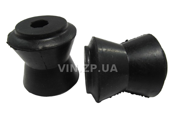 Втулки реактивных тяг штанг ВАЗ 2101, 2102, 2103, 2104, 2105, 2106, 2107 AWEL комплект 10шт, резина 3