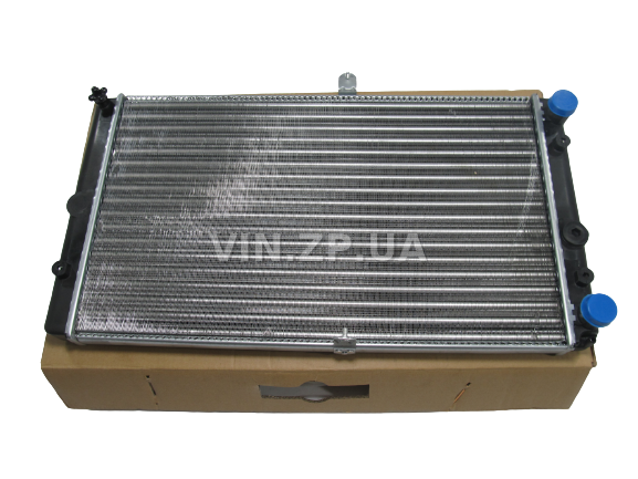 Радиатор охлаждения  EuroEx ВАЗ 2110, 2111, 2112, алюминиевый, универсальный инжектор + карбюратор (60126)
