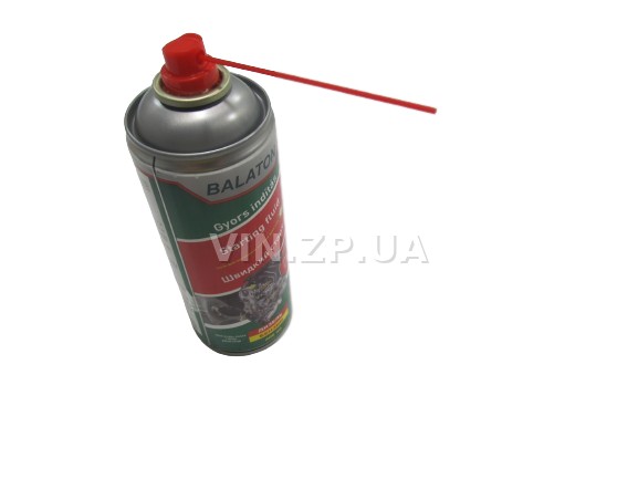 Быстрый старт BALATON жидкость стартовая 400мл, холодный пуск, аэрозоль для облегчения запуска (60136) 2