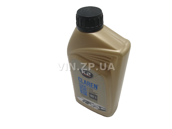 Омыватель стекла зимний -80С° К2 Claren Windshield Washer, концентрат 1л (60145)