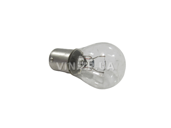 Лампа 12V PY21W, цоколь BAU15S BALATON повороты, 1 контактная белая, 21 Вт, патрон со смещением (60148)
