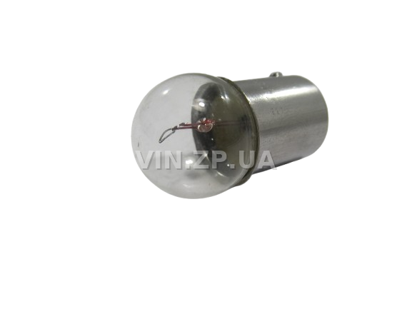 Лампа 12V R5W, цоколь BA15S BALATON габариты, 1 контактная белая, 5 Вт (60156)