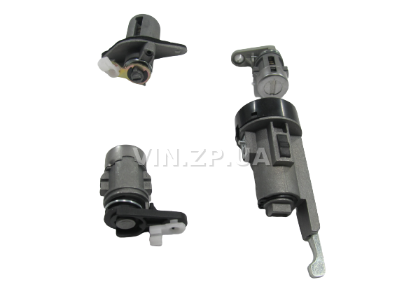 Замок зажигания Ланос, Сенс, с личинками  дверей и багажника, к-кт с ключами ОЕМ 96213542 EuroEx 3