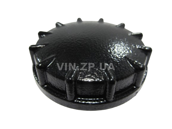 Крышка бензобака Таврия 1102-05, ВАЗ 2101, 2103, 2104, 2105, 2106, 2107, 2121, 21213, 21214, металлическая, чёрная ЦАМ (60263)