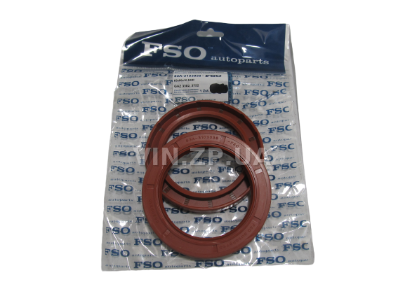 Сальник ступицы FSO ГАЗ 3302, 2217, 2705, 33027, 3306, 3307, 3309, задней, 65 х 90 х 10, к-кт 2шт (60291)