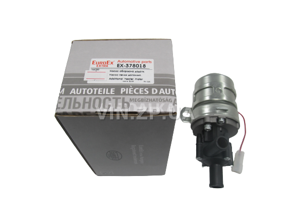 Насос отопителя салона 16мм EuroEx ГАЗ, ГАЗель, Соболь 2705, 2217, УАЗ, диаметр штуцера 16 мм, циркуляционный электронасос, 1