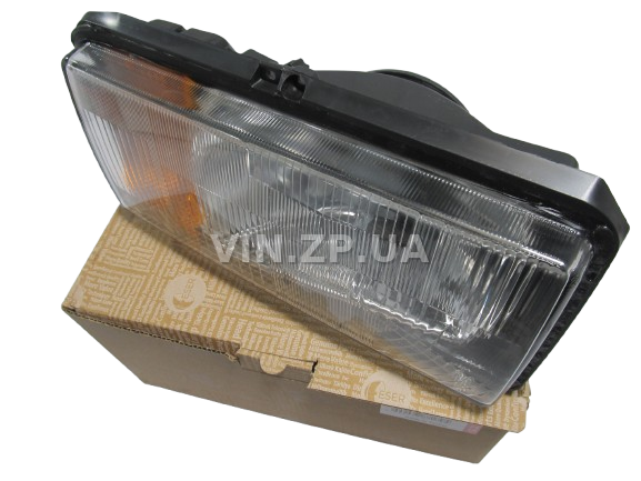 Фара ВАЗ 2104, 2105, 2107 ESER правая, желтый поворот, рисунок ''киржач'' 4