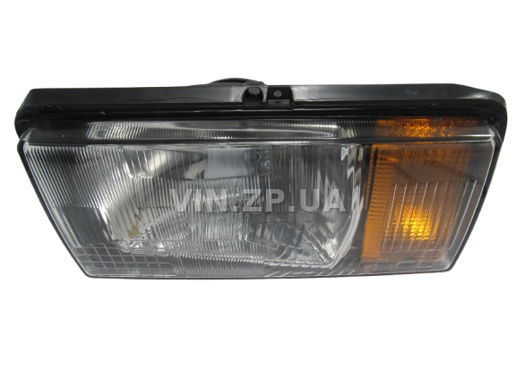 Фара ВАЗ 2104, 2105, 2107 ESER левая, желтый поворот, рисунок ''киржач'' 1