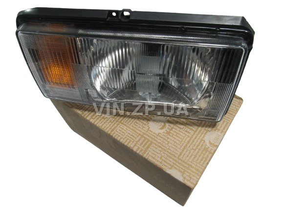 Фара ВАЗ 2104, 2105, 2107 ESER правая, желтый поворот, рисунок ''освар'' 4