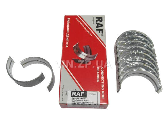 Вкладыши ВАЗ 2108, 2109, 21099, 2110, 2111, 2112, корень 0.25 RAF 3