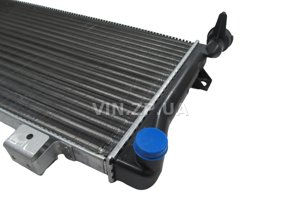 Радиатор охлаждения EuroEx ВАЗ 2121, 21213, 21214, 2131, алюминиевый (60381) 4