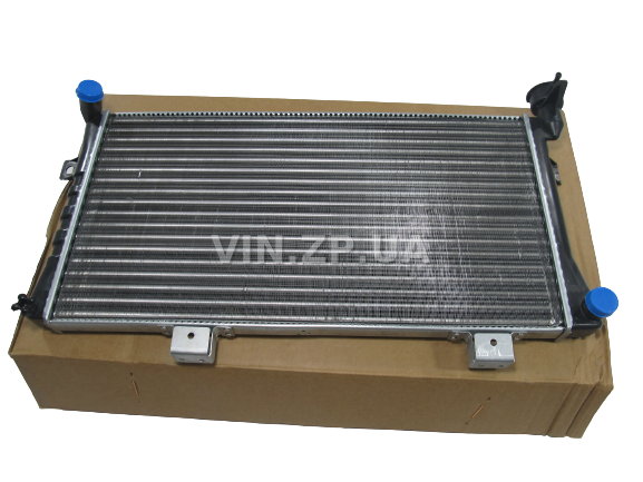 Радиатор охлаждения EuroEx ВАЗ 2121, 21213, 21214, 2131, алюминиевый (60381)