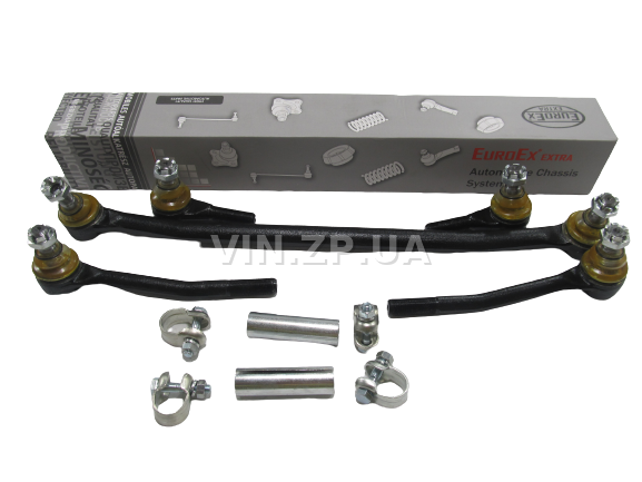 Трапеция рулевая EuroEx ВАЗ 2101, 2102, 2103, 2104, 2105, 2106, 2107, рулевые тяги, наконечники, комплект с крепежом 1