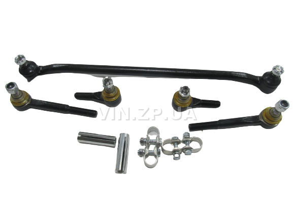 Трапеция рулевая EuroEx ВАЗ 2121, 21213, 21214, 2120, рулевые тяги, наконечники, комплект с крепежом 2