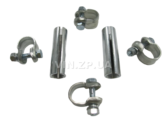 Трапеция рулевая EuroEx ВАЗ 2121, 21213, 21214, 2120, рулевые тяги, наконечники, комплект с крепежом 5