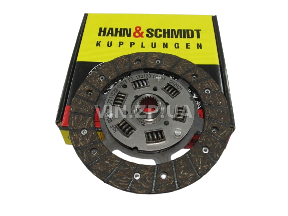 Диск сцепления ВАЗ 2103, 2104, 2105, 2106, 2107, 2121, 21213 HAHN&SHMIDT 2101, 2102, ИЖ 2126, 2717 3