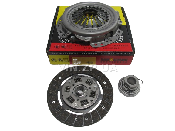 Комплект сцепления ВАЗ 2103, 2104, 2105, 2106, 2107, 2121, 21213, корзина, диск, подшипник HAHN & SHMIDT 1