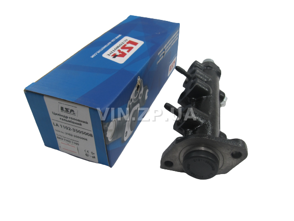 Цилиндр тормозной главный LSA ЗАЗ Таврия 1102, 1103, 1105, без вакуумного усилителя тормозов 1