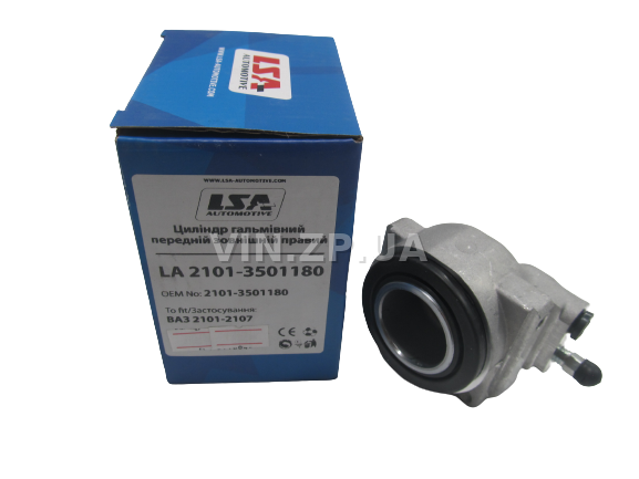 Цилиндр тормозной передний LSA ВАЗ 2101, 2102, 2103, 2104, 2105, 2106, 2107, наружный правый суппорт 1