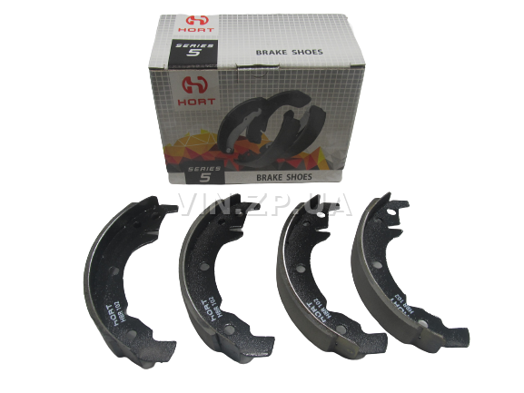 Колодки тормозные задние HORT Таврия 1102, Славута 1103, Дана 1105, комплект 4шт 1