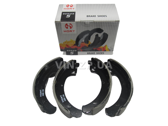 Колодки тормозные задние HORT ВАЗ 2108, 2109, 21099, 2110, 2111, 2112, 2113, 2114, 2115, без ABS, комплект 4шт 1