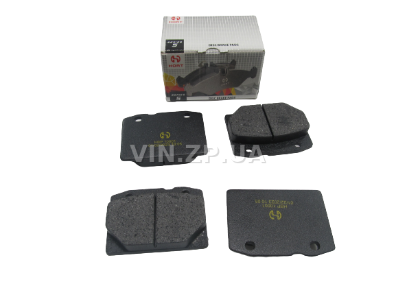 Колодки тормозные передние HORT ВАЗ 2101, 2102, 2103, 2104, 2105, 2106, 2107, комплект 4шт 1