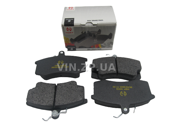 Колодки тормозные передние HORT ВАЗ 2108, 2109, 21099, 2113, 2114, 2115, комплект 4шт 1