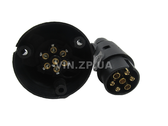 Разъем прицепа фаркопа BALATON "мама + папа", пластиковый (60627) 4