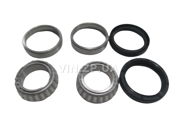 Ремкомплект подшипник ступицы EuroEx ВАЗ 2121, 21213, 21214, 2120, 2123, 2131, передней, подшипник 6-2007108А - 2 шт., 2 сальника, гайка 2