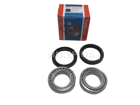 Ремкомплект подшипник ступицы EuroEx ВАЗ 2121, 21213, 21214, 2120, 2123, 2131, передней, подшипник 6-2007108А - 2 шт., 2 сальника, гайка 1
