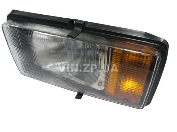 Фара ВАЗ 2104, 2105, 2107 STANDARD левая, желтый поворот 1