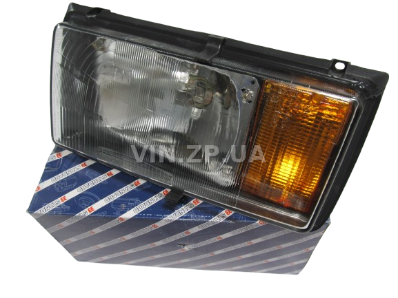 Фара ВАЗ 2104, 2105, 2107 STANDARD правая, желтый поворот 4