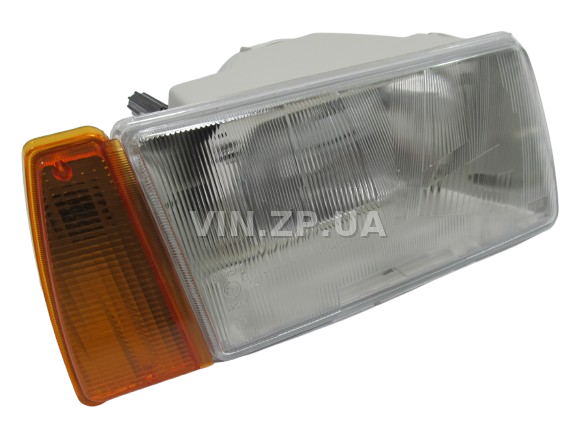 Фара ВАЗ 2108, 2109, 21099 STANDARD правая, жёлтый поворот 1