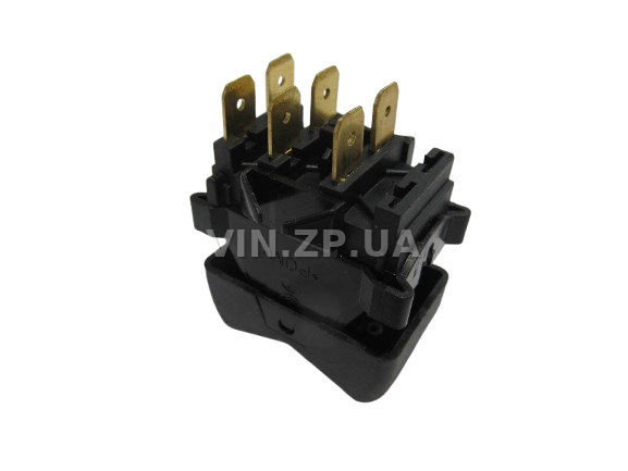 Выключатель оборотов печки ВАЗ 2104, 2105, 2107, ГАЗ, УАЗ STANDARD 3 положения, 6 конт (147-06.12) (60667) 2