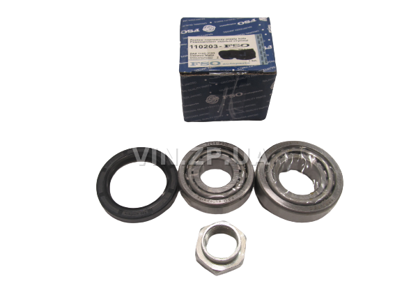 Ремкомплект подшипник ступицы FSO Таврия 1102, 1103, 1105, задней, подшипник 7204 и 7205, сальник, гайка 1