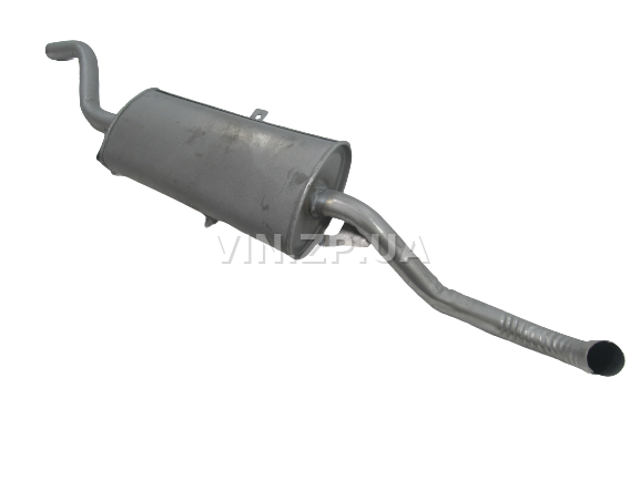 Глушитель ВАЗ 2102 ТЕКС  задний, с кронштейном для усиления трубы (60694)