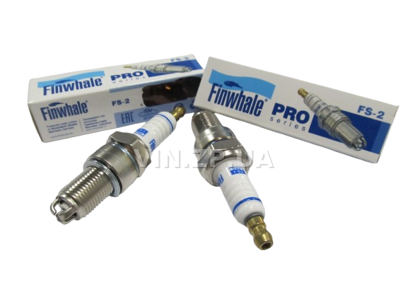 Свечи зажигания ВАЗ 2108, 2109, 21099 2110, 21213, Таврия 1102-05 Finwhale 3-электрода. зазор 0.8, ключ 21, к-кт 4шт 1