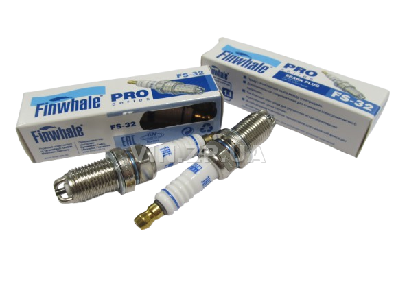 Свечи зажигания ВАЗ 2111, 2112, 2170, 2171, 2172 Finwhale 16 кл инж, 3-электрода, зазор 1.1, ключ 16, к-кт 4шт 1