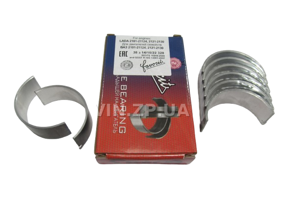 Вкладыши ВАЗ 2101, 2102, 2103, 2104, 2105, 2106, 2107, шатун 0.25  FAVORIT 3