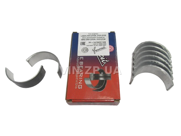 Вкладыши ВАЗ 2101, 2102, 2103, 2104, 2105, 2106, 2107, шатун 0.50  FAVORIT 3