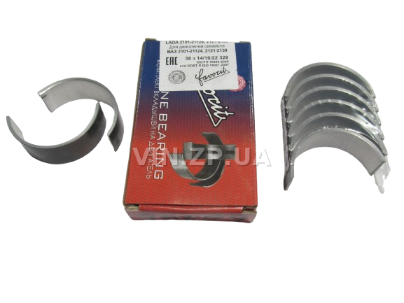 Вкладыши ВАЗ 2101, 2102, 2103, 2104, 2105, 2106, 2107, шатун 1.00  FAVORIT 3