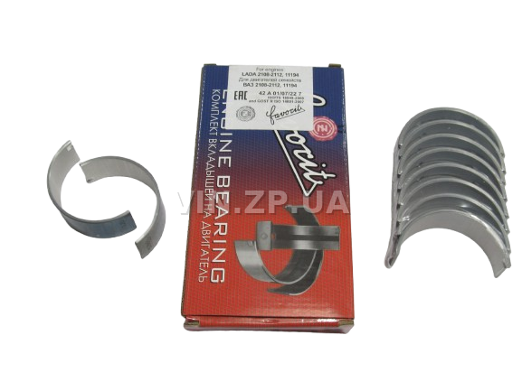 Вкладыши ВАЗ 2108, 2109, 21099, 2110, 2111, 2112, корень 0.25 FAVORIT 3