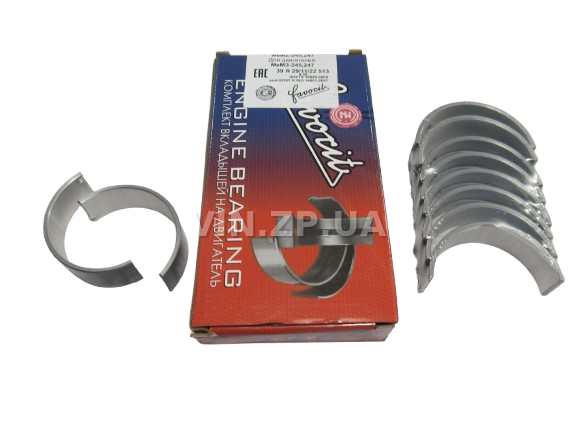 Вкладыши Таврия 1102, 1103, 1105, Сенс, корень 0.50 FAVORIT (60803) 4