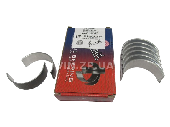 Вкладыши Таврия 1102, 1103, 1105, Сенс, шатун стандарт FAVORIT (60807) 4