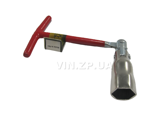 Ключ свечной 21мм INTERTOOL "Домашний Мастер" с карданным механизмом 2